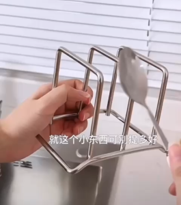 💟SOLUTION65💟 SS201 Durable 2/4 Sectional Chopping Board Organizer Cutting Board Holder Cutting Board Holder Space Saving Pot Lid Stand Pan Lid Holder Cutting Board Stands Baking Pan Stands Baking Pan Holder Baking Tray Holder Baking Tray Stands