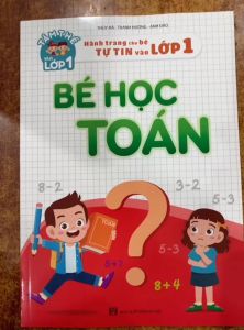 Sách - Combo Luyện viết Bé học toán Luyện đọc - Hành trang cho bé tự tin vào lớp 1 (Bộ 4 cuốn)