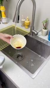 3-in-1 Silicone Sponge Brush Pot Wiper Dish Wash Cleaning Tool