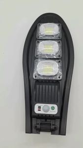 ESMARTER | Outdoor Solar Street Lights Waterproof LED Garden Wall Lamp with Remote Control 3 Light Modes Motion Sensor for Garage And Garde