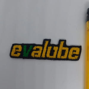 11SPO3 EVALUBE OLI OIL logo patch emblem bordir iron on
