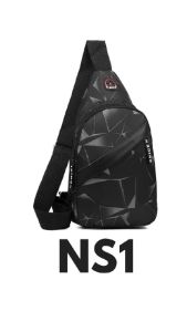 Tas Waits Bag Selempang Bahu Pria Wanita Stylish Casual Serbaguna Bahan Parasut - NS1