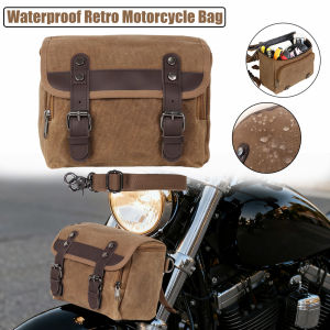 Vintage Motorcycle Head Bag Retro Motocross Saddlebags Luggage Bag Motorcycle Side Bag Front Bag Universal For HONDA CM300 500