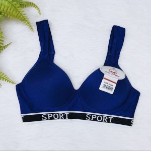 Women Sport Bra Cotton Bras Wireless Size 36-42 Underwear /3012 Bra Sukan Baju Dalam Perempuan Wanita Tanpa Dawai Span Nipis Kain Lembut