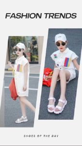 Gevani Sandal Anak Cewek Cowok Miss DBNY Abu Hijau Pink (533)