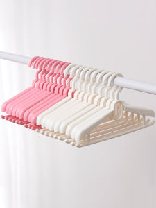 Thickened Anti-slip Rotatable Plastic Clothes Hanger for Adults And Children Adjustable Extendable Wide And Thickened Storage