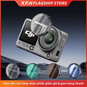 XFJI | Bộ Lọc XFJI Dành Cho DJI Osmo Action 6 Bao Gồm Bộ Lọc ND CPL UV Kính Quang Học HD Đa Lớp Phủ Phụ Kiện Máy Ảnh.