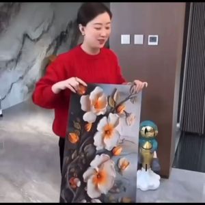 PVC NEW 3D Floral Diatom Mud Floor Mat: Water Absorbing & Anti-Slip Foot Mat