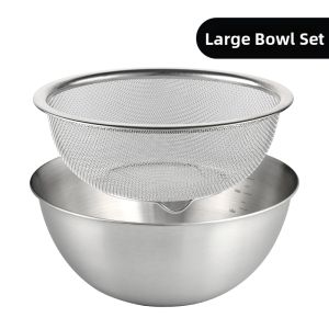 onlycook | 304 Stainless Steel Food Grade Vegetable Washing Rice Washing Basket