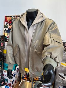 HetingHOME | Hetinghome Loose Fit Hooded Jacket For Couples Autumn Trendy Brand Fake Two-Piece Lightweight Outerwear Youth Pop Style