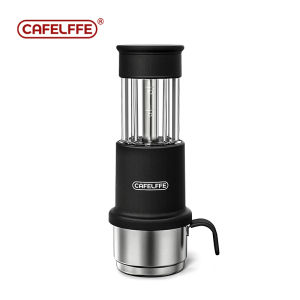 Cafelffe Manual Espresso Coffee Machine Hot/Cold Portable coffee Maker For NS Capsules & Ground Hand Presshiking Camping Gift