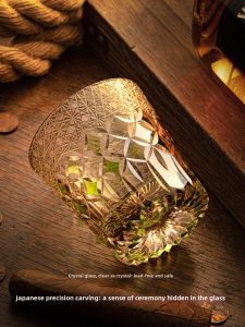 BOANG | Ly Whisky Pha Lê Cắt Dày Làm Quà Tặng