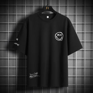 JIUSENBAO | Loose Trendy Men T-Shirt 8XL