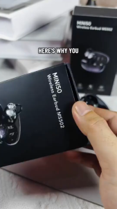 MINISO MS502 AI Translation Earphones Clip-on Earphones Heart Rate Monitoring OWS Bluetooth Wireless Earphones IPX5 Waterproof Automatic Noise Cancellation Sports Earphones