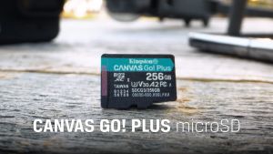 Kingston Canvas Go! Plus microSD 170MB/s Class 10 UHS-I Memory Card - 64GB/128GB/256GB/512GB/1TB