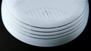 PGST 2PCS Smoke Detector Fire Detector Photoelectric Smoke Sensor Home  Alarm