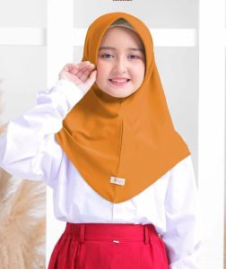 Hamidah hijab basic hijab sd hijab instan kerudung sekolah anak sd hijab anak