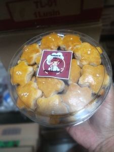 kue kacang 500 gram/kue lebaran/kemasan stoples.