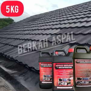 Asphalt Emulsion Water Proofing Original Kemasan 5 KG Aspal Cair Pelapis Bocor Rembes Genteng Beton