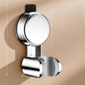 Bath Shower Head Suction Cup Holder Low for Water Bucket Pouring Water Won T Cool off No Drilling Installation Baby Bathing