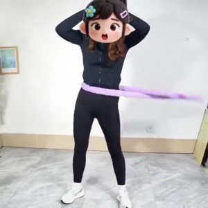 [SG] Upgraded Weighted Hoop Hula Hoop 1.5kg/2kg for Adults Soft Spring Fitness Hoop Exercise Hoop for Weight Loss