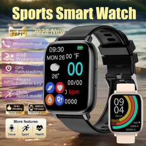 New Sport Smart Watch GPS Tracker Waterproof Men Women Business SmartWatch Bluetooth Phone Call Diy Watch Faces Heart Rate Bands