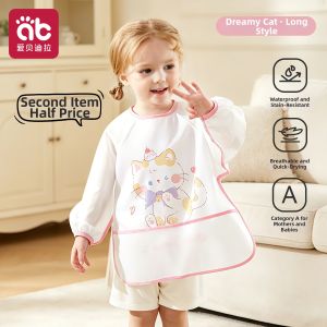 AIBEIDILA | Waterproof Sleeveless Baby Bib for Feeding
