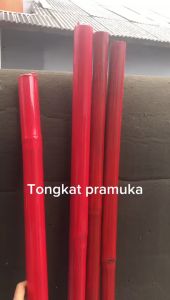 Tongkat Pramuka Warna Merah Putih(160Cm) - Tongkat Hiking