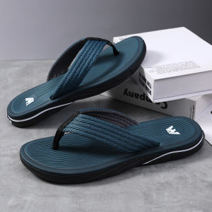 Flip Flops Mens Non Slip Outdoor Summer 2023 New Arrival Beach Abrasion Resistant Personality Fashion Trend Soft Bottom Men Slippers