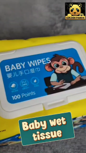 BABY WIPES / BABY WET TISSUE ANTI BACTERIAL ALCOHOL FREE WET TISSUE / TISU BASAH BAYI