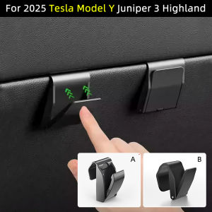 Car Front Copilot Hooks Hanger For 2020-2025 Tesla Model 3/Y juniper Accessories Highland Bags Organizer Interior Invisible hook