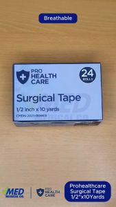 VMED Prohealthcare Microporous Surgical Tape 1/2 Inches x 10 Yards - 1 Box