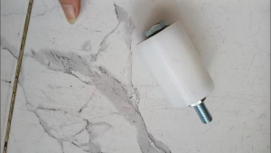 Roda Nilon Nylon 40mm + Bearing pintu pagar besi & stainless steel