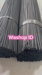 Ruji diameter 2mm panjang 70cm isi 400 batang lidi sangkar hitam kandang burung