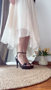 Korean High Heels womens black heels 4 inches