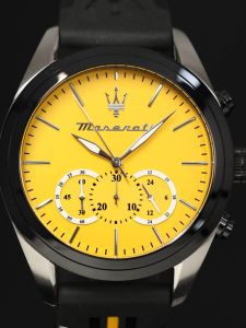 【2 Years Warranty】Maserati Traguardo 45mm Mens Quartz Watch R8871612045