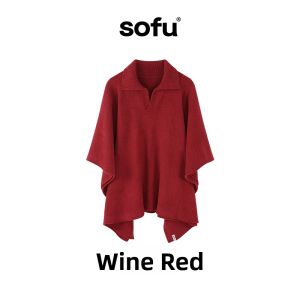 Half Velvet Warm Multi-Pair Shoulder Protection Poncho