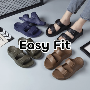 Easyfit Sandals for Men BIRK-Style Slides CLOUDFOAM 3.5cm Ortho Support & All-Day Comfort Slippers