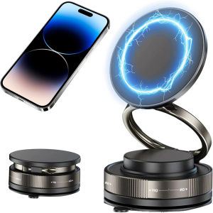 Upgraded Suction Cup Phone Mount 360° Phone Stand Vacuum Magnetic Car Holder for MagSafe Mount 98 LBS Ultra Accessories