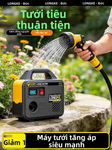 LONGKE | Bơm Nước Cao Công Suất Sử Dụng Pin