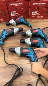 Máy Khoan Điện Nội Địa GINHAN Đầu Kẹp 10mm Công Suất 680W Chuẩn Dây Đồng Bảo Hành 6 Tháng
