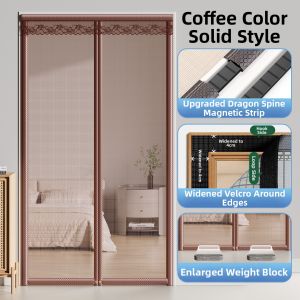 COLOR BLOCK PARTY | Mosquito And Fly Repellent Door Curtain