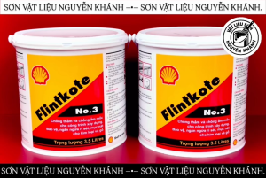 CHỐNG THẤM FLINTKOTE NO.3 3.5 LÍT – SƠN CHỐNG THẤM GỐC BITUM CHỐNG ẨM MỐC NGĂN RỈ SÉT