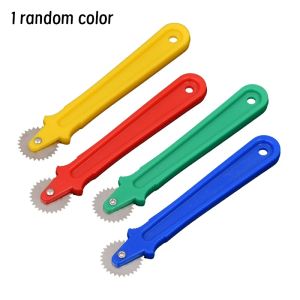 1 Pc Plastic Leather Overstitch Wheel Paper Perforating Tool Tailor Stitch Marker Gear Roulette Patchwork Space Saving Craft