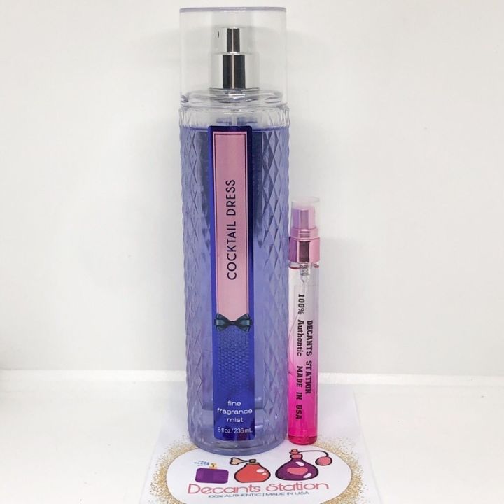 5mL or 10mL Decant | TRIAL SIZE! Bath & Body Works COCKTAIL DRESS Fine  Fragrance Mist