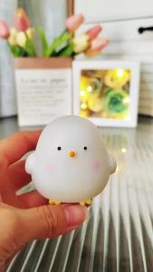 Dễ Thương Gà Con Mềm Mại Ấm Áp Phát Sáng Đèn Ngủ Hoạt Hình Đèn Ngủ Đáng Yêu Trang Trí Phòng Lý Tưởng Sinh Nhật Ngày Lễ Giáng Sinh Quà Tặng