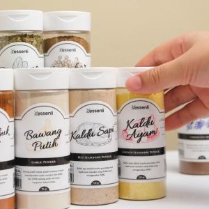 Bumbu Rempah Dapur Bubuk Organik Premium NO MSG (Kemasan Jar)