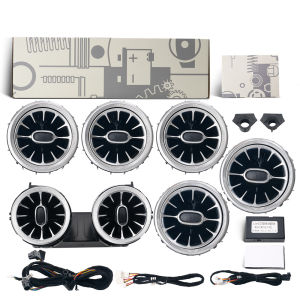 For Benz W205 C-Class GLC X253 W213 E-Class W222 S-Class W117/For B/W176 Turbine Nozzle Air Vents Ambient Light Car Retrofit kit