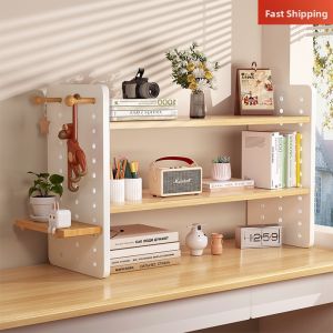 MUGG | Hole Pattern Solid Wood Storage Shelf Organizer
