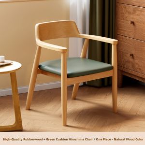 XIANGNANSONG | Home Use Walnut Backed Dining Chair with Armrest